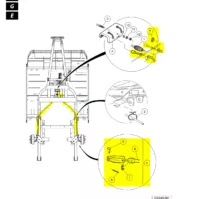 Club Car DS Brake Cable Kit Driver & Passenger Side Cables Replace OEM 102022101 - Image 6