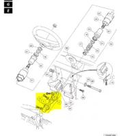 Club Car DS Steering Universal Joint, 1984-Up Golf Carts, Golf Cart Intermediate Steering Shaft Replace OEM 1013861 - Image 6