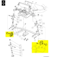 Club Car DS and Precedent (2003-up) Front Wheel Hub Assembly | Front Wheel Bearing Replace OEM# 102357701 - Image 6