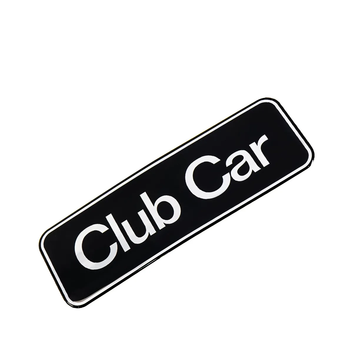 Club Car Golf Cart Tempo & Onward Nameplate Logo Gold & Silver - Image 4