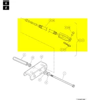 Club Car DS Inner Ball Joint and Nut - Image 6