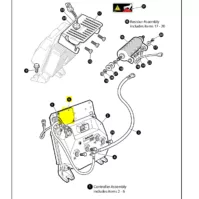 EZGO RXV Golf Carts Resistor Control Assembly Replace OEM 608148 - Image 5