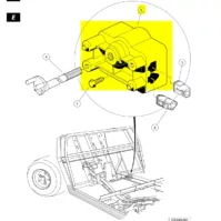 Electric Golf Cart Club Car DS & Carryall (2001-2011) MCOR Throttle Potentiometer Accelerator Replacement OEM 102101101 1021011-01 - Image 5