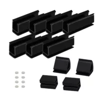 Club Car DS 1982-2000.4 Models Golf Cart Windshield Retaining Clips Kit, Windshield Flex Hinge, Sash Clips Replace OEM 102005801