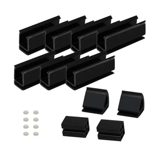 Club Car DS 1982-2000.4 Models Golf Cart Windshield Retaining Clips Kit, Windshield Flex Hinge, Sash Clips Replace OEM 102005801