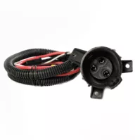 Club Car Precedent 2004-up Electric Golf Cart Charger Receptacle, Asm Prec Restyle Receptacle, Replace OEM# 103375501 - Image 2