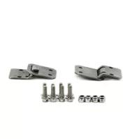 Club Car DS 1979-Up Golf Cart Seat Hinge Set, BODY HINGE PLATE, SEAT HINGE PLATE, STAINLESS STEEL Replace OEM 1011652 1012412 - Image 6
