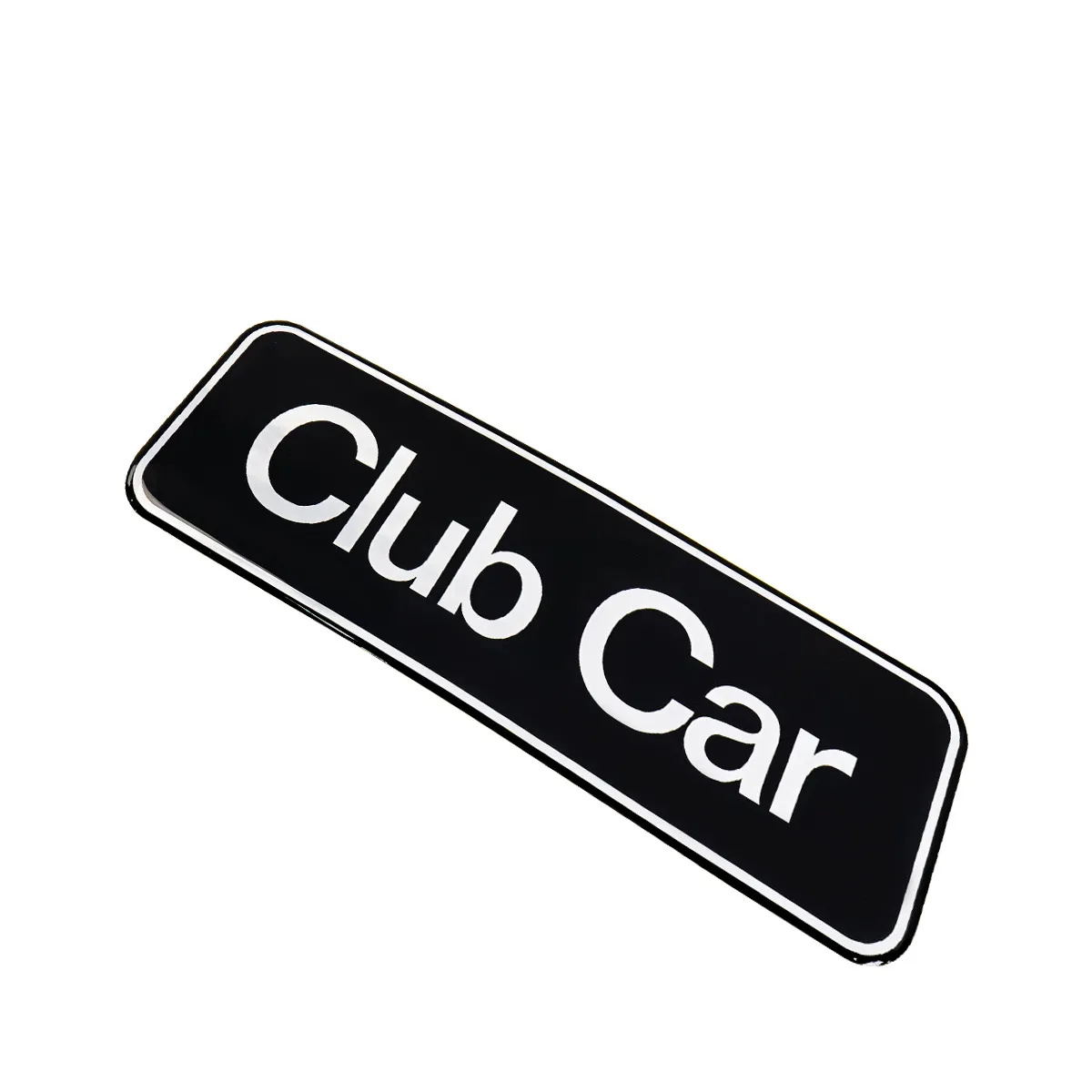 Club Car Golf Cart Tempo & Onward Nameplate Logo Gold & Silver - Image 3
