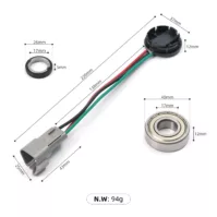 Club Car DS Golf Cart Speed Sensor Magnet IQ Sensor Replace OEM 102265601 - Image 3