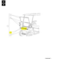 Club Car DS & Precedent Golf Cart Windshield Retaining Clips - Image 5