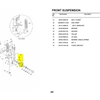 Yamaha G2/G8/G9/G14/G16/G19/G22/G29 Drive Golf Cart, Front Wheel Hub Assembly Replace OEM JG5-WF511-10-00, JG5-WF511-00 - Image 5