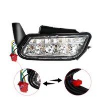 Club Car Tempo Golf Cart LED Light Kit, Headlight and Tail Light With Harness Kit for Gas and Electric Models - Image 3
