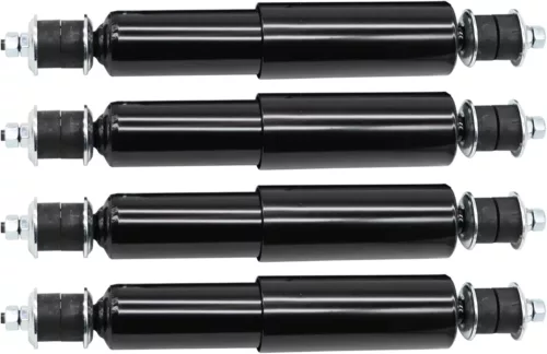 EZGO TXT Front and Rear Shocks Absorbers 1994-Up Gas & Electric Models Golf Cart Replaces OEM #76418-01, 70928-G01