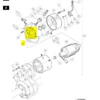 Club Car EZGO Motor Brush Plate Assembly with Springs - Image 6