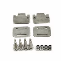 Club Car DS 1979-Up Golf Cart Seat Hinge Set, BODY HINGE PLATE, SEAT HINGE PLATE, STAINLESS STEEL Replace OEM 1011652 1012412