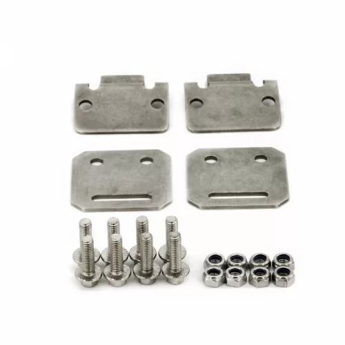 Club Car DS 1979-Up Golf Cart Seat Hinge Set, BODY HINGE PLATE, SEAT HINGE PLATE, STAINLESS STEEL Replace OEM 1011652 1012412
