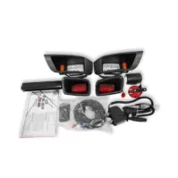 EZGO TXT 1996-2013 Gas and Electric LED Headlight and Tail Light Kit and Combined Switch