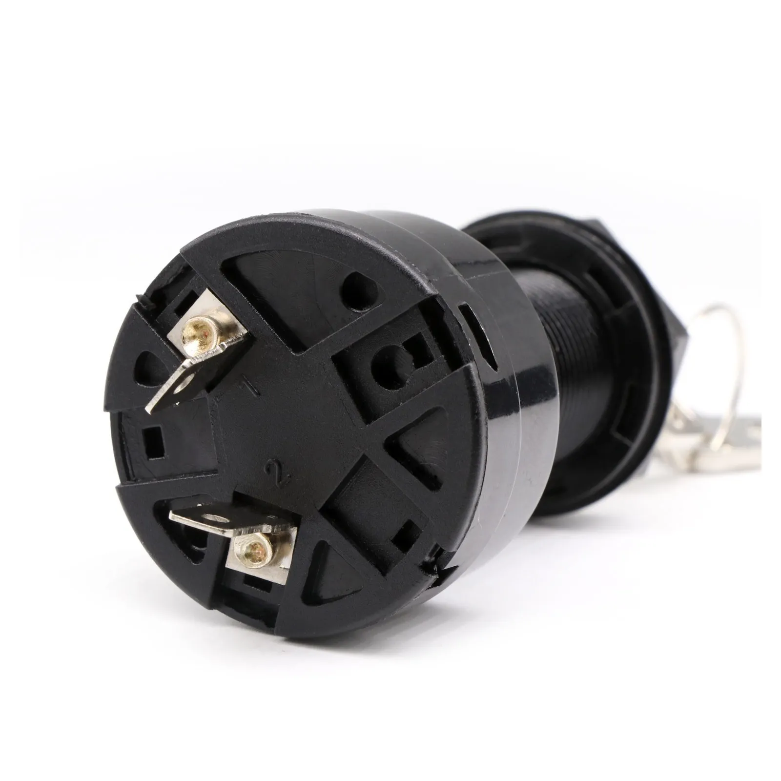 Club Car Golf Cart Key Ignition Switch 2-PIN for 36V - 48V Electric Golf Cart Club Car DS (1996 Up) Replacement Part 101826201 - Image 2