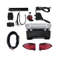 Club Car Precedent 12V LED Headlight with Bumper Kit for 2004-UP Electric Golf Carts OEM 102524801