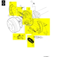 Club Car Precedent DS1995-Up and Tempo 2018-Up Brake Cluster Assembly Replace OEM 101823301 103380202 - Image 7