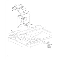 EZGO TXT PDS Golf Cart Accelerator Pedal Box Assembly 73333-G05 Fit for Model 2000-up - Image 6