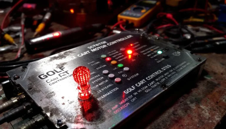 Golf Cart Controller Blinking Lights: Complete Error Code Guide